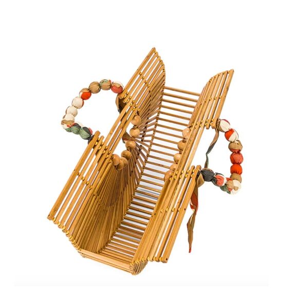 Cult Gaia Gaias Fan Ark Bag Natural - Picture 4 of 8